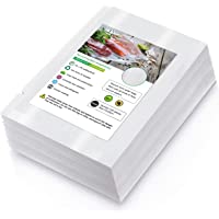 Bolsas de Vacio para Alimentos- 100 Bolsas 15 x 25cm (0.49x0.82’) Bolsas de Vacío de Alimentos- BPA Free- Bolsas de…